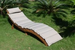 Ploß Sonnenliege, FSC-Akazie/Polyester, 186 X 55 X 21 Cm, Inkl. Auflage -Ausgewählte Gartenmöbelgeschäfte 3 16528.jpg