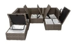OUTFLEXX Loungemöbel-Set, Grau, Polyrattan, 6 Personen, Verstellbare Sitzflächen, Wasserfeste Kissenbox -Ausgewählte Gartenmöbelgeschäfte 3 18364 BOX.jpg