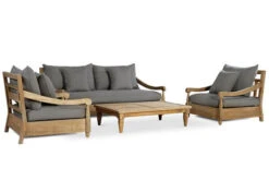 OUTFLEXX Loungemöbel, Natur/grau, Recycled FSC®-Teak/Olefin, 4 Sitzplätze, Inkl. Polster -Ausgewählte Gartenmöbelgeschäfte 3 20313.jpg