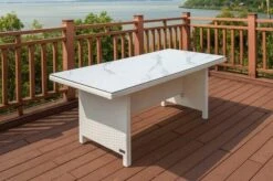 OUTFLEXX Dining Set, Weiß, Polyrattan, Tisch 200x95cm, Spraystone, 6mm, 6 Sessel -Ausgewählte Gartenmöbelgeschäfte 3 20670.jpg