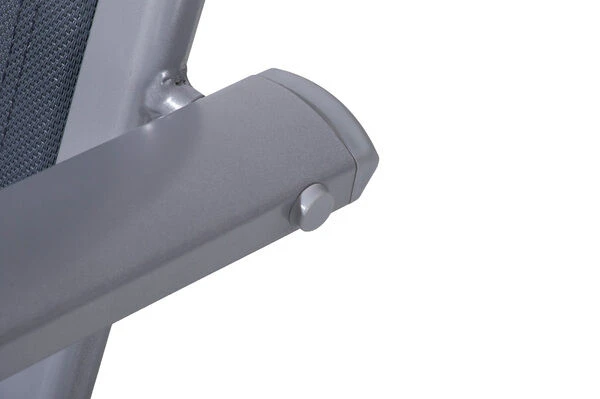 OUTFLEXX Multipositionssessel, Silber/grau, Alu/Textilene, 70x58x106cm 5 OUTFLEXX Multipositionssessel, Silber/grau, Alu/Textilene, 70x58x106cm – Bild 3