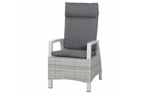 SIENA GARDEN Corido Loungeset, Ice Grey, Alu / Gardino®-Geflecht, 2 Diningsessel + 3er Sofa, Stufenloser Lifttisch 160x90x47-71cm 5 SIENA GARDEN Corido Loungeset, Ice Grey, Alu / Gardino®-Geflecht, 2 Diningsessel + 3er Sofa, Stufenloser Lifttisch 160x90x47-71cm – Bild 3