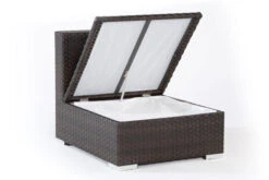 OUTFLEXX Mittelelement, Braun, Polyrattan, Inkl. Polster Und Kissen, Wasserfeste Kissenbox -Ausgewählte Gartenmöbelgeschäfte 3 2393 5 BOX.jpg