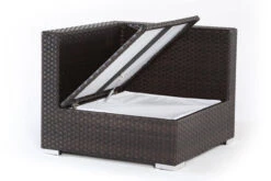 OUTFLEXX Eckelement, Braun, Polyrattan, Inkl. Polster Und Kissen, Wasserfeste Kissenbox -Ausgewählte Gartenmöbelgeschäfte 3 2393 6 BOX.jpg