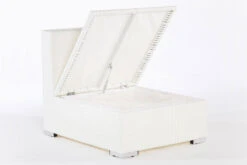OUTFLEXX Mittelelement, Weiß, Polyrattan, Inkl. Polster, Wasserfeste Kissenbox -Ausgewählte Gartenmöbelgeschäfte 3 2511 5 BOX.jpg