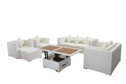 OUTFLEXX Loungemöbel-Set, Weiß, Polyrattan, Für 9 Personen, Inkl. Loungetisch, Wasserfeste Kissenbox -Ausgewählte Gartenmöbelgeschäfte 3 7173 BOX D.jpg