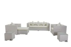 OUTFLEXX Loungemöbel-Set, Weiß, Polyrattan, Für 6 Personen, Wasserfeste Kissenbox 11 OUTFLEXX Loungemöbel-Set, Weiß, Polyrattan, Für 6 Personen, Wasserfeste Kissenbox -Ausgewählte Gartenmöbelgeschäfte 3 7174 BOX A.jpg