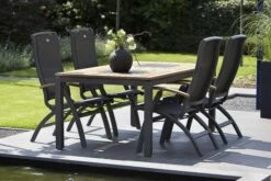 HARTMAN Da Vinci Multipositionssessel, Xerix/anthrazit, Alu/Textilene, Mit FSC-Teak-Armlehnen -Ausgewählte Gartenmöbelgeschäfte 4 11660 1.jpg