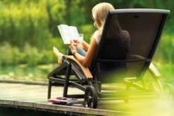 HARTMAN Da Vinci Gartenliege, Xerix/anthrazit, Alu/Textilene, 170 X 82 X 30 Cm, Mit FSC-Teak-Armlehnen 9 HARTMAN Da Vinci Gartenliege, Xerix/anthrazit, Alu/Textilene, 170 X 82 X 30 Cm, Mit FSC-Teak-Armlehnen -Ausgewählte Gartenmöbelgeschäfte 4 11664 1.jpg