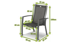 HARTMAN Belcampo Dining III Sessel, Xerix / Dunkelgrau, Alu / Textilene, 67 X 68 X 100 Cm -Ausgewählte Gartenmöbelgeschäfte 4 11670.jpg