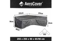 AeroCover Schutzhülle In L-Form Für Lounge Sets, Mit Trapez-Ecke, 255 X 255 X 90 X 65/90 Cm -Ausgewählte Gartenmöbelgeschäfte 4 13012.jpg
