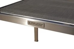 OUTFLEXX Stuhl, Silber, Edelstahl/Textilene, Padded, Armlehnen Aus FSC-Teakholz, 62x56,5x86cm -Ausgewählte Gartenmöbelgeschäfte 4 13515.jpg