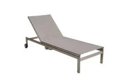 OUTFLEXX 2er-Set Rollliege, Taupe, Edelstahl/Teak, 212x71x36cm, Mit Beistelltisch 45x45cm 21 OUTFLEXX 2er-Set Rollliege, Taupe, Edelstahl/Teak, 212x71x36cm, Mit Beistelltisch 45x45cm -Ausgewählte Gartenmöbelgeschäfte 4 14171.jpg