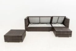 OUTFLEXX Loungemöbel-Set, Braun Marmoriert, 5 Pers, Polyrattan, Wasserfeste Kissenbox -Ausgewählte Gartenmöbelgeschäfte 4 16068 BOX A.jpg
