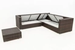 OUTFLEXX Loungemöbel-Set, Braun Marmoriert, 6 Pers, Polyrattan, Wasserfeste Kissenbox -Ausgewählte Gartenmöbelgeschäfte 4 16069 BOX A.jpg