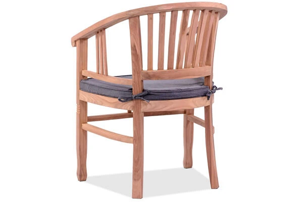 OUTFLEXX Armlehnensessel, Natur, Teakholz, 61x60x84cm, Inkl. Polster 8 OUTFLEXX Armlehnensessel, Natur, Teakholz, 61x60x84cm, Inkl. Polster – Bild 6