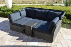 Ploß Rocking Loungeset, Grau/braun-meliert, Polyrattan, 5-6 Personen, Inkl. Sonnendach -Ausgewählte Gartenmöbelgeschäfte 4 18220.jpg