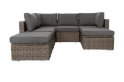 OUTFLEXX Loungemöbel-Set, Grau, Polyrattan, 6 Personen, Verstellbare Sitzflächen, Wasserfeste Kissenbox -Ausgewählte Gartenmöbelgeschäfte 4 18364 BOX.jpg