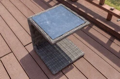 OUTFLEXX Beistelltisch, Grau, Polyrattan, 45 X 45 X 50 Cm, Tischplatte Spraystone, Innenliegend 10 OUTFLEXX Beistelltisch, Grau, Polyrattan, 45 X 45 X 50 Cm, Tischplatte Spraystone, Innenliegend -Ausgewählte Gartenmöbelgeschäfte 4 18914.jpg