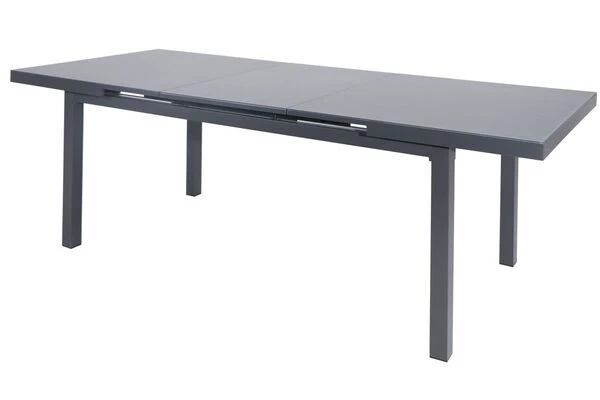 HARTMAN Aruba Esstischgarnitur, Xerix, Alu/Textilene, Tisch 180/240x100cm, 8 Stapelsessel 6 HARTMAN Aruba Esstischgarnitur, Xerix, Alu/Textilene, Tisch 180/240x100cm, 8 Stapelsessel – Bild 4