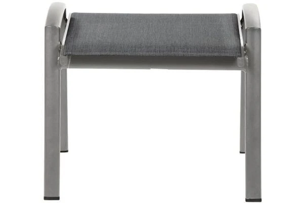 SIENA GARDEN Savina Hocker, Graphit/grau, Aluminium/Texfabric 6 SIENA GARDEN Savina Hocker, Graphit/grau, Aluminium/Texfabric – Bild 4
