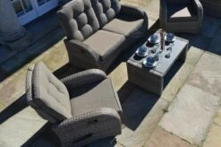 Ploß Rabida Couchtisch, Champagner-meliert, Polyrattan, 97x60x44 Cm, Glasplatte In Steinoptik -Ausgewählte Gartenmöbelgeschäfte 4 20171.jpg