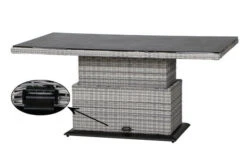 SIENA GARDEN Soria Lifttisch, Ice Grey, Alu / Gardino®-Geflecht / Spraystone, 160x90x47-71 Cm, Stufenlos Verstellbar -Ausgewählte Gartenmöbelgeschäfte 4 20188.jpg