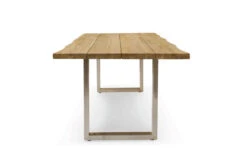 OUTFLEXX Esstisch, Natur, Edelstahl & Recycled FSC-Teak, 240 X 100 Cm, Baumkante -Ausgewählte Gartenmöbelgeschäfte 4 20357.jpg