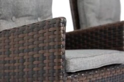 OUTFLEXX 2er Set Dining Sessel, Braun Marmoriert, Polyrattan, 55 X 65 X 112 Cm, Rücken Stufenlos Verstellbar 22 OUTFLEXX 2er Set Dining Sessel, Braun Marmoriert, Polyrattan, 55 X 65 X 112 Cm, Rücken Stufenlos Verstellbar -Ausgewählte Gartenmöbelgeschäfte 4 20662.jpg