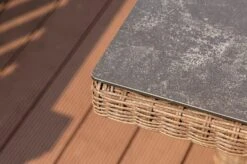 OUTFLEXX Dining Tisch, Hellbraun, Polyrattan, 220 X 100 Cm, Tischplatte Spraystone, 6mm -Ausgewählte Gartenmöbelgeschäfte 4 20677.jpg