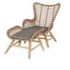 OUTFLEXX Sessel, Rattan Grey, Polyrattan/Akazie, 79,5 X 71,5 X 90 Cm, Inkl. Hocker Und Polster In Braun -Ausgewählte Gartenmöbelgeschäfte 4 21033.jpg