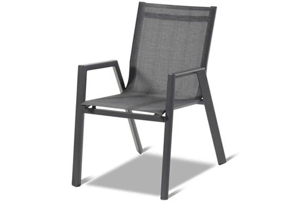 HARTMAN Sondermodell Xanadu / Aruba Sitzgruppe, Xerix/anthrazit, Alu/Glaskeramik, 2 Stapelsessel, 8 Multipos, 220/280x100cm 6 HARTMAN Sondermodell Xanadu / Aruba Sitzgruppe, Xerix/anthrazit, Alu/Glaskeramik, 2 Stapelsessel, 8 Multipos, 220/280x100cm – Bild 4