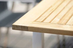 STERN Cardiff Esstischgarnitur, Silber/taupe, Edelstahl/Textilen/FSC-Teakholz, 162/220 X 90 Cm, 6 Stapelsessel, Butterfly-Auszug -Ausgewählte Gartenmöbelgeschäfte 4 22460.jpg