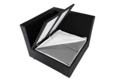 OUTFLEXX Eckelement, Schwarz, Polyrattan, Inkl. Polster Und Kissen, Wasserfeste Kissenbox -Ausgewählte Gartenmöbelgeschäfte 4 2392 6 BOX.jpg