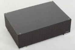 OUTFLEXX Kaffeetisch, Braun, Polyrattan, 95x65cm, Inkl. Glasplatte -Ausgewählte Gartenmöbelgeschäfte 4 2393 9.jpg