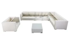 OUTFLEXX Loungemöbel-Set, Weiß, Polyrattan, Für 8 Personen, Inkl. Kaffeetisch, Wasserfeste Kissenbox -Ausgewählte Gartenmöbelgeschäfte 4 2510 BOX B.jpg