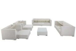 OUTFLEXX Loungemöbel-Set, Weiß, Polyrattan, Für 9 Personen, Inkl. Kaffeetisch, Wasserfeste Kissenbox 12 OUTFLEXX Loungemöbel-Set, Weiß, Polyrattan, Für 9 Personen, Inkl. Kaffeetisch, Wasserfeste Kissenbox -Ausgewählte Gartenmöbelgeschäfte 4 7173 BOX B.jpg