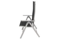 VILLANA Multipositionssessel, Silber/schwarz, Aluminium/Textil, 67 X 58 X 113 Cm, Klappbar -Ausgewählte Gartenmöbelgeschäfte 5 13397.jpg