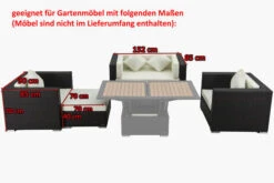 OUTFLEXX Premium Abdeckhauben Set Für Lounge TheBox-A/-D: 1298/ 1299/ 16066, Schwarz, Wasserbeständig 11 OUTFLEXX Premium Abdeckhauben Set Für Lounge TheBox-A/-D: 1298/ 1299/ 16066, Schwarz, Wasserbeständig -Ausgewählte Gartenmöbelgeschäfte 5 13653.jpg