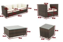 OUTFLEXX Loungemöbel-Set, Braun Marmoriert, Polyrattan, 6 Pers, Wasserfeste Kissenbox, Inkl. Beistelltisch -Ausgewählte Gartenmöbelgeschäfte 5 16063 BOX B.jpg