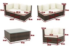 OUTFLEXX Loungemöbel-Set, Braun Marmoriert, 6 Pers, Polyrattan, Wasserfeste Kissenbox -Ausgewählte Gartenmöbelgeschäfte 5 16069 BOX A.jpg