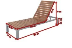 VILLANA Gartenliege, Alu / FSC-Akazienholz, 200 X 70 X 33 Cm, 4-Stufen Verstellbar 23 VILLANA Gartenliege, Alu / FSC-Akazienholz, 200 X 70 X 33 Cm, 4-Stufen Verstellbar -Ausgewählte Gartenmöbelgeschäfte 5 16457.jpg