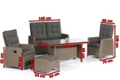 SUNNY SMART Roseville Loungegruppe, Grey-white, Für 4 Personen, Inkl. Polster -Ausgewählte Gartenmöbelgeschäfte 5 16520.jpg