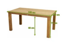 Ploß Laredo Rustikal- Dining- Tisch, Teak, Gebürstet, 160x90cm -Ausgewählte Gartenmöbelgeschäfte 5 17598.jpg
