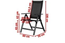 OUTFLEXX Multipositionssessel, Anthrazit Matt/schwarz, Alu/Textilene, 60x70x106cm, 7-fach Verstellbar 16 OUTFLEXX Multipositionssessel, Anthrazit Matt/schwarz, Alu/Textilene, 60x70x106cm, 7-fach Verstellbar -Ausgewählte Gartenmöbelgeschäfte 5 18341.jpg