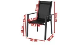 OUTFLEXX Stapelsessel, Anthrazit Matt/schwarz, Alu/Textilene, 60x69x93,5cm -Ausgewählte Gartenmöbelgeschäfte 5 18342.jpg