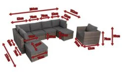 OUTFLEXX Loungemöbel-Set, Grau, Polyrattan, 8Personen, Mit Sessel, Verstellbare Sitzflächen, Wasserfeste Kissenbox -Ausgewählte Gartenmöbelgeschäfte 5 18365 BOX.jpg