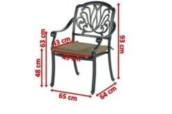 HARTMAN Amalfi Diningsessel, Dunkelgrün, Alu-Guss, Inkl. Polster -Ausgewählte Gartenmöbelgeschäfte 5 20136.jpg