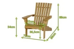 Ploß Adirondack Sessel, Teakoptik, FSC®-Akazienholz, Geölt, 73 X 89 X 88 Cm -Ausgewählte Gartenmöbelgeschäfte 5 20146.jpg