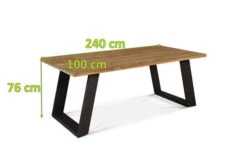 OUTFLEXX Esstisch, Dark Grey/natur, Alu/recycled FSC®-Teak, 240x100x76cm, Rustikal Gebürstet -Ausgewählte Gartenmöbelgeschäfte 5 20316.jpg